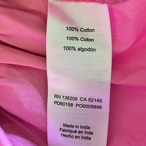 Pea in the Pod Raglan Pink Maternity dress Women’s size S - Picture 7 of 8